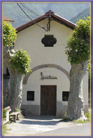 Belvédère village du Mercantour, chapelle St. Blaise